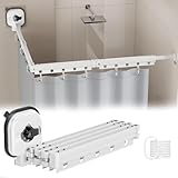 barre de douche angle droit castorama Gain de place : la tringle à rideau de douche pliable permet d'économiser de l'espace et de doubler votre espace. Elle se replie à gauche et à droite sur le mur pour un rangement facile. Lors de l'utilisation, il suffit de la déplier pour créer une barrière étanche pour votre zone de douche qui protège votre vie privée et assure plus de confort. Le pliage n'affecte pas votre passage aux toilettes et votre lavage, ce qui assure plus de commodité
