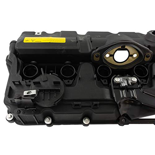 Image of TRQ Engine Valve Cover w /Gasket and Hardware Compatible with BMW 1 Series / 3 Series / 5 BMW 128i 328i 528i X3 X5 Z4