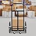 Hand Truck | Dolly Cart with Wheels | 3-in-1 Foldable Hand Truck | 551lbs Capacity | 10-Wheel Design | Adjustable Handle | for Moving & Delivery