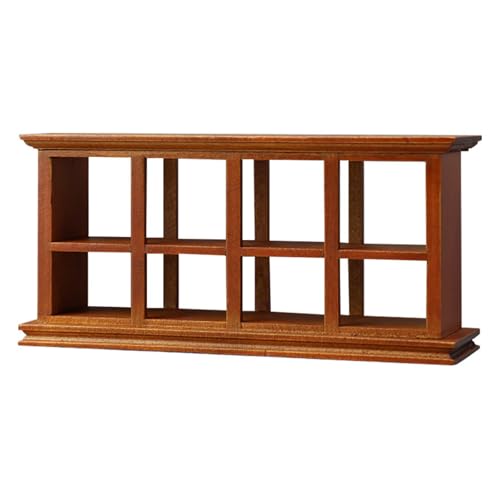 ドールハウス用陳列棚木製ケーキカウンターモデルディスプレイキャビネット1:12スケールおもちゃ女の子ドールハウスふりままごと装飾