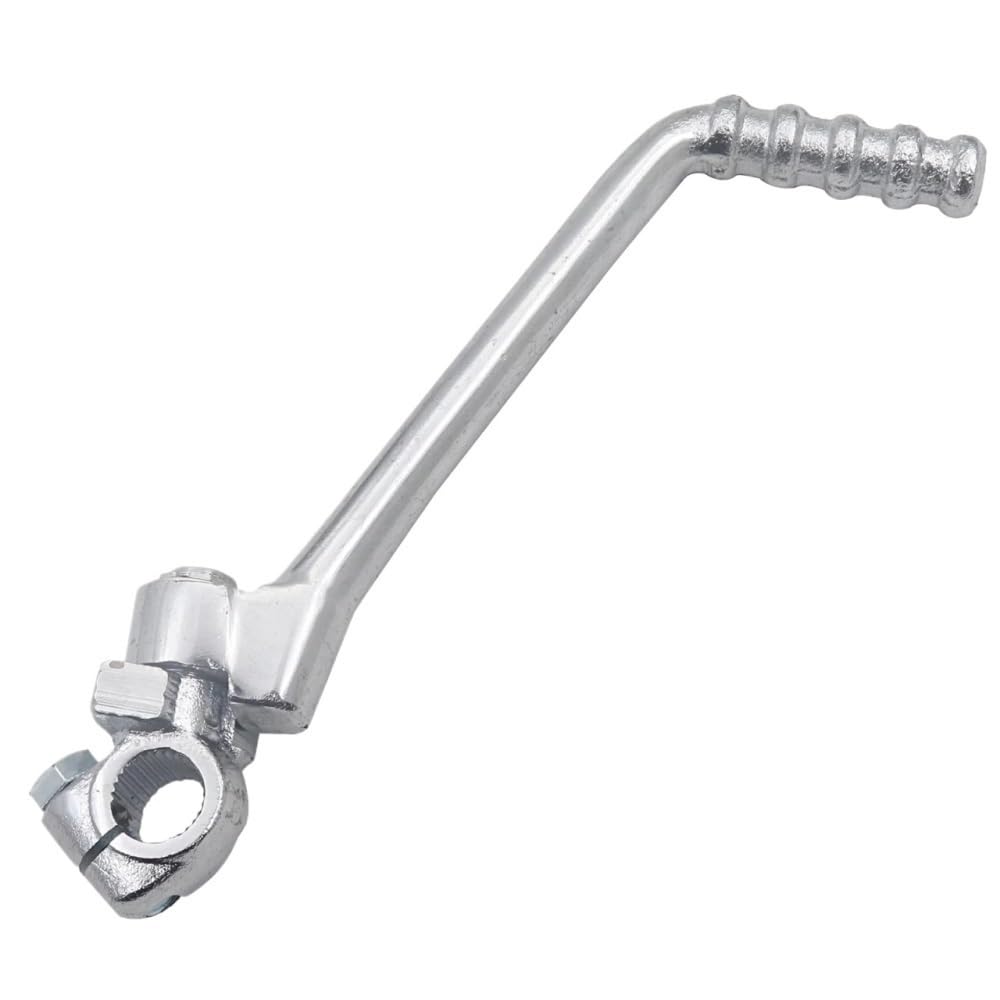 Bikkjbk Silver 13Mm Motorcycle Kick Starter Pedal Lever For 50Cc 70Cc 90Cc 110Cc 125Cc
