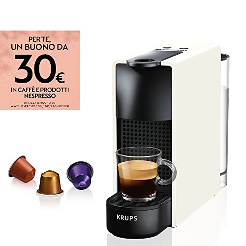 Nespresso Krups XN1101 Essenza Mini Kaffeekapselmaschine | 1260W | weiß | 0,7 Liter – Bild 3