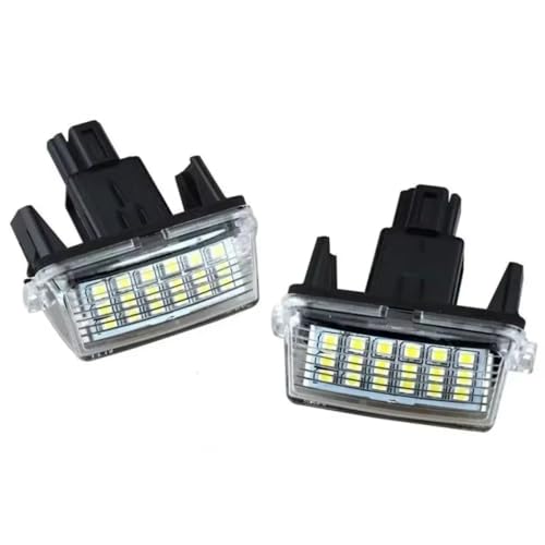 Luz de matrícula de coche para Highlander y Camry, iluminación para viajes nocturnos