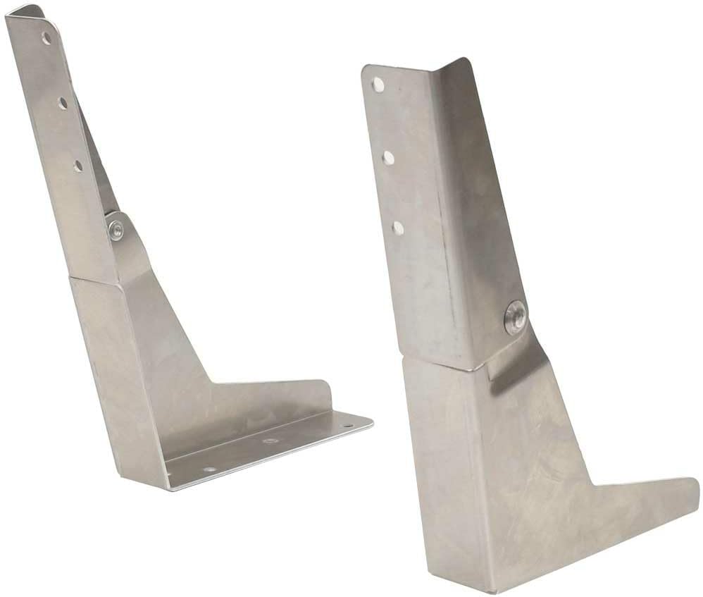 Bass Cat Boat Seat Hinges P1218365 | 10 3/4 x 11 7/8 Inch (Set of 2)