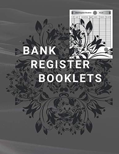 BANK REGISTER BOOKLETS: Deposits and withdrawlas tracking,Check and debit card Log Book 2021,Saving account register 2021,Checkbook transaction register Book 2021.100 Pages .Size :8.5"x"11 Inches