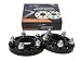 25mm (1 inch) UberTechnic Black 5x100 Wheel Spacers - Hubcentric 56.1 for Scion FRS FR-S BRZ Baja Forester WRX Impreza Legacy Outback Saab 9-2x