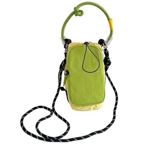 Water Bottle Carrier, Insulated Nylon Sling Bag, Protective Shoulder Pouch