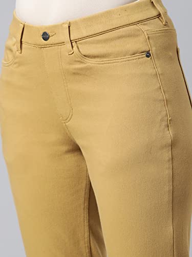 Image of GO COLORS Women Mid Rise Premium Straight Jeans