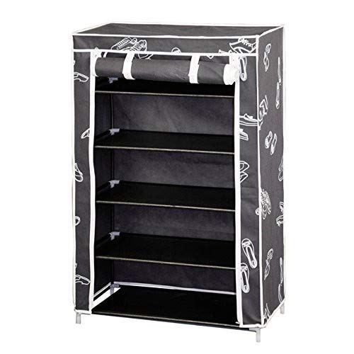 MAURER 21030605 Zapatero Plegable Tela TNT 61x30x90 cm