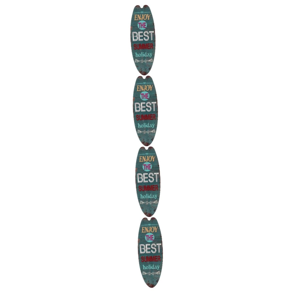 Décoration de maison porte-clés planche de surf pour ambiance nautique rétro