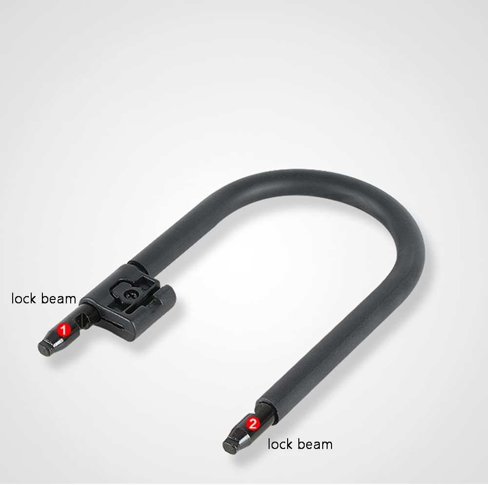 Heavy Locks Bike U Lock Heavy Duty Bicycle U-Lock, for Road Bike Mountain Bike Electric Bike Folding Bike, Great Bike Safety Tool U-Locks for Bicycles