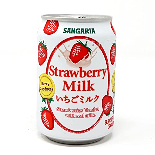Sangaria Strawberry Milk 8.96 Fl Oz (Pack Of 24) #TOP8