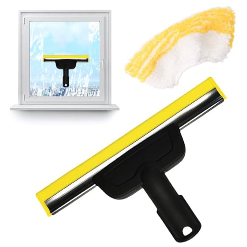 Accesorio para ventana Kärcher SC1/SC2/SC3/SC4/SC5/SC7/CTK10/20, limpiador de vapor para ventanas, accesorios de repuesto con paño de microfibra, limpieza sin rayas de cristal, ventanas y espejos