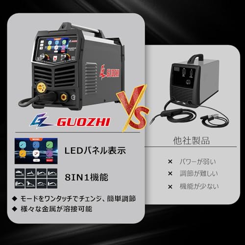 GZ GUOZHI MIG-205PLCD 溶接機 の商品画像 6