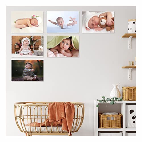 Image of SR CREATIVE CRAFT Cute Baby Posters | Smiling Baby Poster |Baby Wall Poster for Room Decor (12x18-Inches, 300GSM Thick Glossy Finish Paper) Set of 6 -pt-6