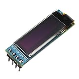  Módulo electrónico 128x32 IIC I2C Blue OLED LCD Pantalla LCD DIY OLED MÓDULO SSD1306 Conductor IC DC 3.3V 5V para PIC 0.91 Pulgadas