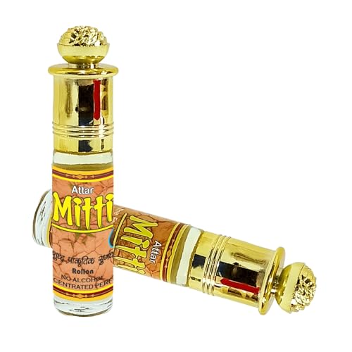 INDRA SUGANDH BHANDAR Attar For Men|Women Shahi Mitti|Patrichor Pure Rain Drops Long Lasting Fragrance 6ml Roll-on Pack