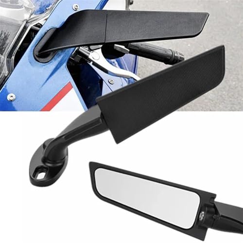 Espejo retrovisor giratorio de ala con rotación ajustable compatible con YZF R3 y R6 2