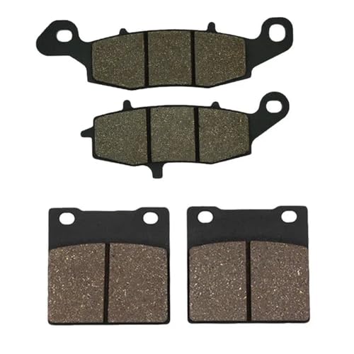 Plaquettes de frein moto pour Suzuki SV400 1998 et GS500 1996-2010 jeu complet avant et arrière