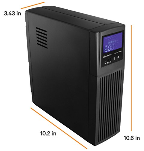 Vertiv Liebert 500Va 300W Lcd Ups Mini-Tower Battery Backup & Surge Protection, 3 Year Warranty (Psa4-500Mt120) #TOP2