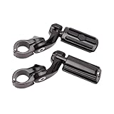 Moto Pedal Clavija Reposapiés De Motocicleta, Estribera Ajustable para para Touring para Road King para Glide para Sportster para Softail