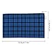 Classic Blue Plaid Cute Coin Purse for Men Women Canvas Wallet Bag Fashion Change Pouch Key Holder