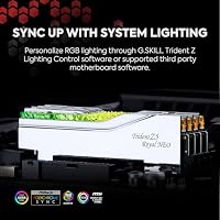 G.SKILL Trident Z5 Royal Neo Series DDR5 RAM (AMD EXPO) 96 GB (2 x 48 GB) bis zu 6000 MT/s CL30-36-36-96 1,35 V Desktop-Computerspeicher U-DIMM – Silber (F5-6000J3036F48GX2-TR5NS) – Ansicht 4