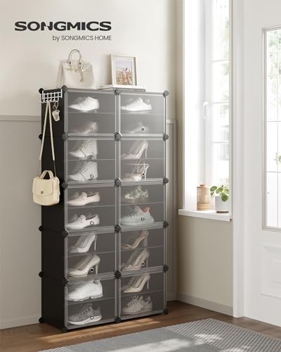 Étagère à chaussures modulable 10 compartiments SONGMICS