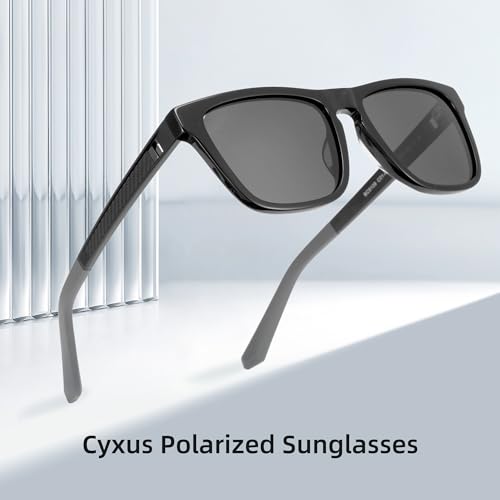 Image of Cyxus Golf Sunglasses for Men Acetate Polarized UV400 Protection Golf Accessories Gift P1579