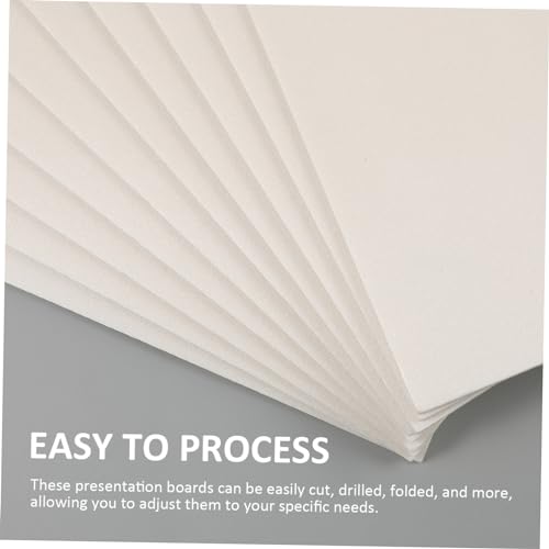 FUNOMOCYA 10 Pcs Placa Moldada Por Sopro Placa Plástico Em Branco Placa Plástico Para Artesanato Qua