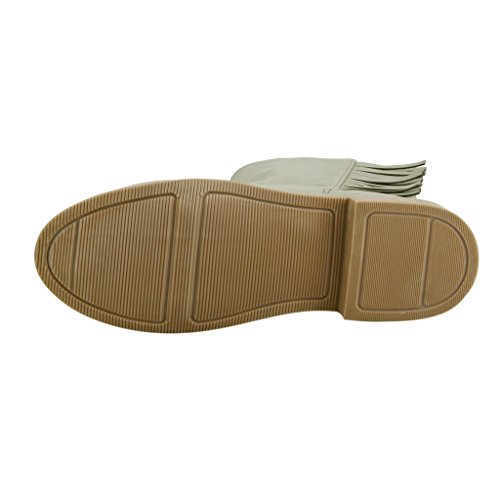 The Doll Maker Side Fringe Ankle Boot4