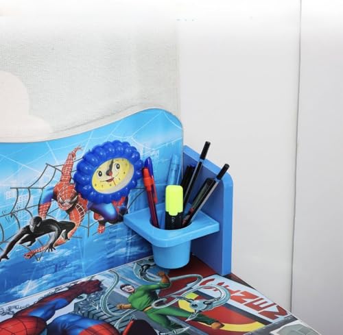Image of Kids Study Table and Chair Set (Blue) | 4-15 Years | Adjustable Height| Strong and Ergonomic