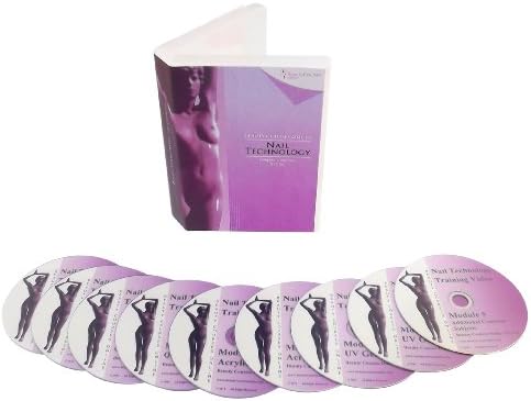 Nail Technology Training Course - Online and DVDs Included. (Cosmetology/Beauty Therapy Nail Course Covering Professional Acrylic, Gel, Quick Dip and Glazed Nail Application)