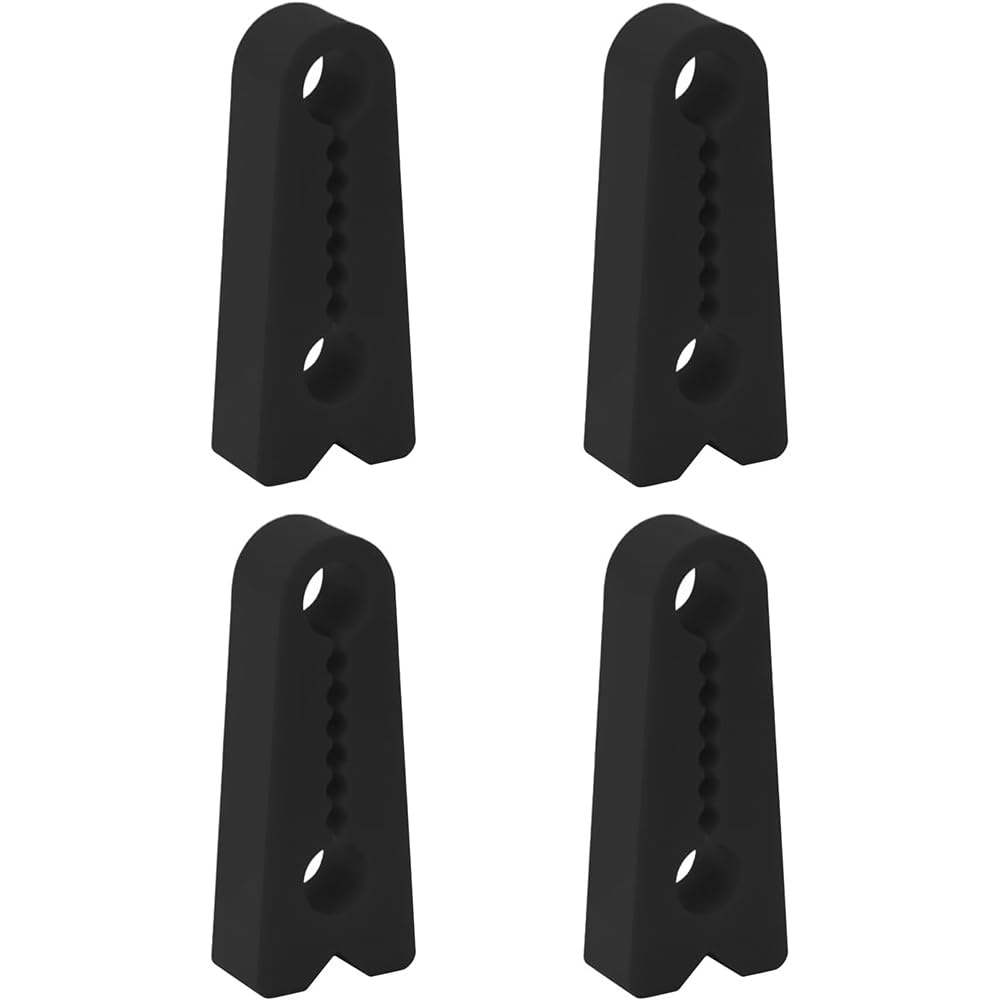 QIZUN 4 Pcs Car Door Lock Damper Pads for AUDI A6 C5 Saloon(4B2)(1997-2005), Car Door Latch Guard, Door Lock Sound Deadener Damper, Car Doors Locks Shock Absorber,