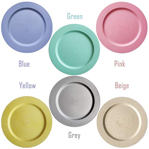 Greenandlife Dishwasher & Microwave Safe Wheat Straw Dinner Plates,Cereal Bowls,Cups Dinnerware. #TOP1