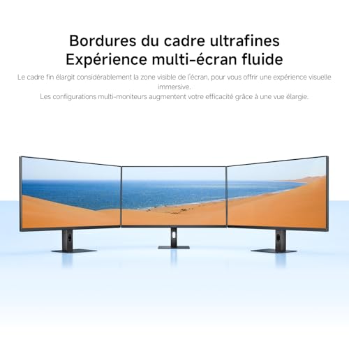 XIAOMI Moniteur 27 Pouces, 2K QHD 2560 x 1440,120Hz, 100% sRGB, P27QDA-RAGL