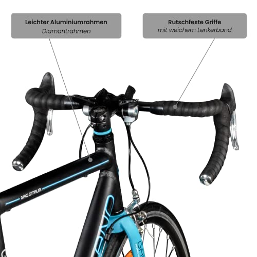 Alu-Rennrad Galano Giro d’Italia 28 Zoll für Damen und Herren