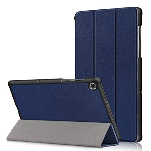 Kepuch Custer Case for Lenovo Tab M10 FHD Plus TB-X606F TB-X606FX,Ultra-Thin PU-Leather Hard Shell Cover for Lenovo Tab M10 FHD Plus TB-X606F TB-X606FX - Blue by Kepuch - Used condition - CA$13.07