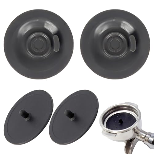 4 Pcs Sage Cleaning Disc, Sage Coffee Machine Cleaning Tablets, Universal Silicone Coffee Machine Handle Clean Pad, Barista Accessories Compatible with Most Espresso