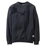 Cleptomanicx Crewneck Möwe Heather Black Sweatshirt