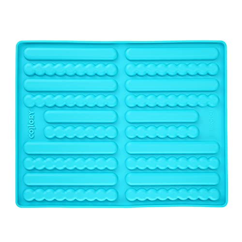 Collory Silikon Backmatte medium Riegel (16 cm), Knabberstangen, Kaustangen als Hundekeks, Sticks, Backform Müsli Riegel, Snack für Mensch und Tier Cover