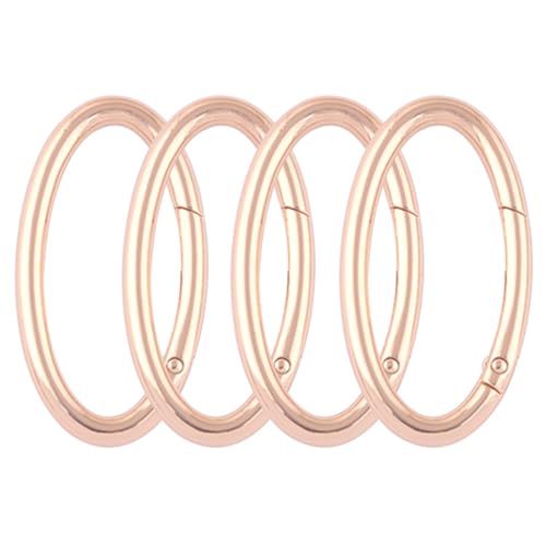 Yewin 1920-11 2"(50Mm) Metal Round Spring Ring Gate Oval Push Snap Hook O Ring Purse Clasp Webbing Bag Buckle thumb #6