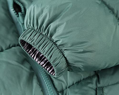 Jaqueta quente de inverno para bebês meninos e meninas casaco xadrez com capuz acolchoado dinossauro