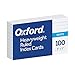 Oxford 3x5 Heavy Weight Ruled Index Card, White, 100 Count (63500), 2 Set of 100 total Of 200 Cards