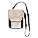 XiangHeFu Münzkassette Geldbörse Geldbörse Telefon Tasche Große Kapazität Niedlichen Kartenhalter Ocean Sea Shell Pattern Seamless
