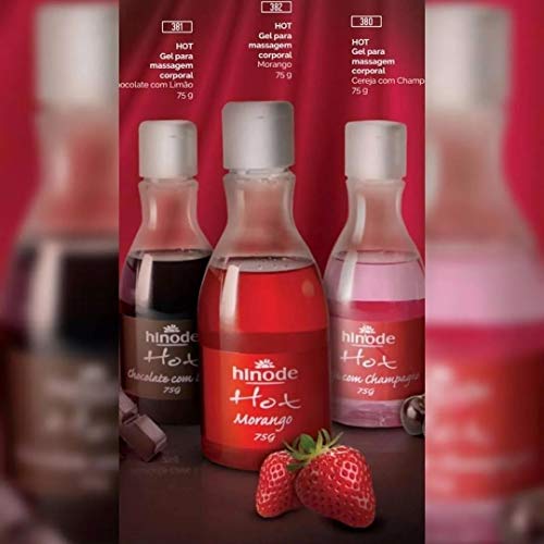 Gel Oleo Massagem Erotica Comestivel Lubrificante 3unidades