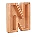 Produktbild Unmbo Personalisiertes Sparschwein Aus Holz Mit Buchstaben Alphabetische Form Spardose Münzbank Geburtstagsgeschenk Haus Dekoration Für Kinder Jungen Mädchen Erwachsene-N-bb