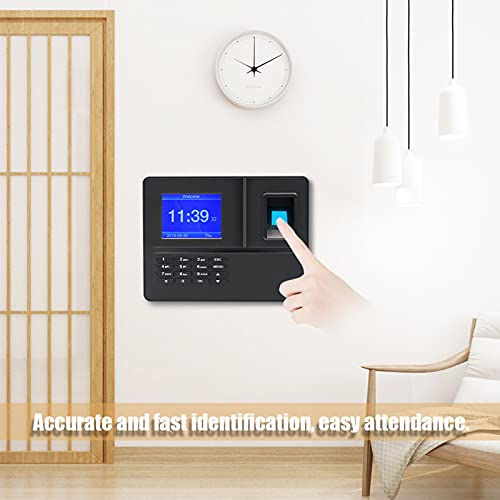 Domary Máquina de comparecimento de tempo de impressão digital biométrica inteligente com tela de ex