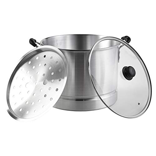 Imusa Usa 32Qt Steamer With Glass Lid And Soft Touch Handles #TOP2