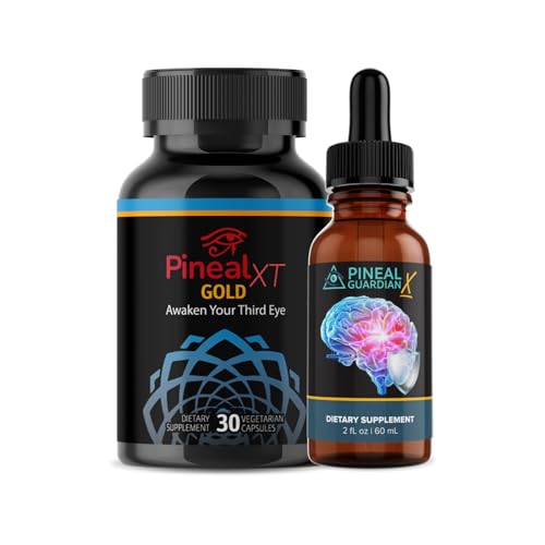 Nutraville - Pineal Gland Supplements - Decalcify & Activate Your Pineal Gland - Brain Supplements for Focus, Memory, and Third Eye Activation